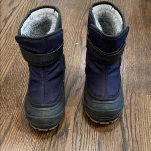 Boy size 8 LL bean boots